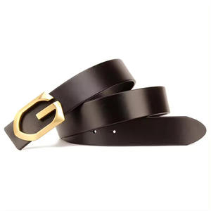 Factory Direct Customizable Men's Casual Leather Dress Pant Belts Steel Buckle Custom Logo Durable Lightweight Wholesale Price - Product Image 4