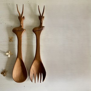 Cuillères et fourchettes à salade en bois – Ustensiles de qualité supérieure pour des repas élégants au quotidien - Product Image 3