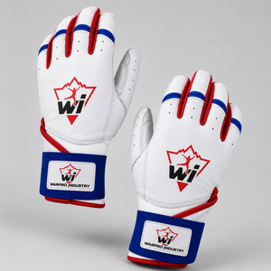 Guantes de Bateo de Béisbol Personalizados, Guantes de Entrenamiento de Alto Rendimiento con Palma de Cuero Genuino Transpirable para Adultos - Product Image 1