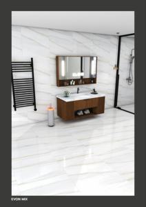 Interior Flooring Design Attractive Pattern 600X600mm Porcelain Glazed Digital Floor Luxury Tiles - Product Image 6