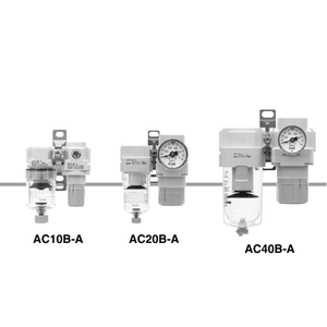 AC20B-01-SV-A de combinaison de filtre à air SMC Pneumatics - Product Image 1