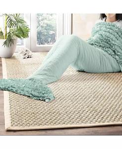 Arredamento lussureggiante per bambini sirena con volant coda di sirena Sherpa | Arredamento lussureggiante - Product Image 1