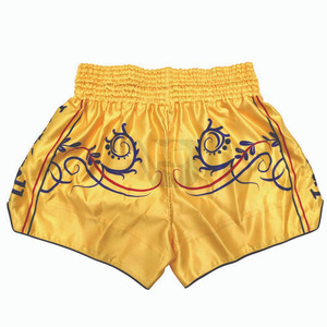 Pantalones Cortos de Boxeo Muay Thai Personalizados a Precio Económico al por Mayor, Último Diseño, Ropa de Entrenamiento de Combate, MMA, Kickboxing, Gimnasio, Deportes, Pantalones Cortos Deportivos - Product Image 3