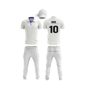 Maillots et pantalons de cricket personnalisés de haute qualité, unisexes, courts, 100% polyester, protection UV, respirants, séchage rapide - Product Image 1
