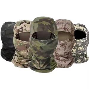Pasamontañas Unisex de Camuflaje, Máscara Facial para Exteriores, Transpirable, Impermeable, de Poliéster, para Adultos, 54-56 cm - Product Image 3