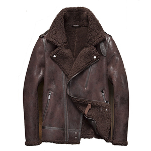 Chaqueta de Cuero Premium con Cuello de Piel Desmontable, Cómoda y Lujosa, Moda de Invierno, Suministro al por Mayor - Product Image 4