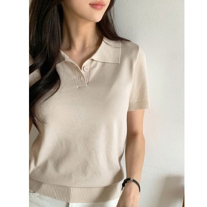 Nouveauté - Chemise polo pour femme 100% coton - Manches courtes classiques - Style élégant et décontracté - Chemises de golf - Exportation du Bangladesh - Product Image 1