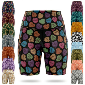 Shorts de sport ultra confortables de haute qualité pour l'entraînement et la course à pied, vente en gros, shorts de compression avec logo personnalisé imprimé - Product Image 1