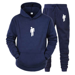 AI-7277 de alta calidad de Color con capucha y jogger par personalizado logotipo trajes de dos piezas de Color sólido combinación de Sialkot - Product Image 3