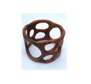 Elegant Handcrafted Wooden Bangles With Natural Rustic Finish For Daily Wear Festival Party <b>Boho</b> Fashion Wooden Cuff & <b>Bracelets</b> - Product Image 6