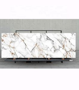 Carreaux flexibles en porcelaine rose dorée 800x2400 pour façade murale extérieure et intérieure Tendance pour la construction d'hôtels - Product Image 6