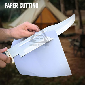 Couteaux Bowie de style nouveau, design dernier cri, en acier inoxydable, vente chaude - Product Image 5