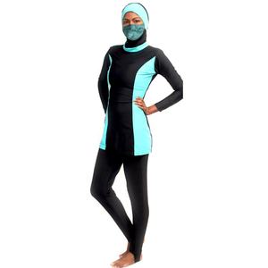 2026 Plus Size Waterproof Islamic Sportswear for Women <b>Muslim</b> Racing Swimsuits and Beachwear by Manufacturer - Product Image 1