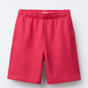 Conjunto de Sudadera Holgada y Pantalones Cortos para Mujer, Color Sólido, Tejido de Algodón, Dos Piezas, Ropa Casual para Estar en Casa, Estilo Otoñal - Product Image 3