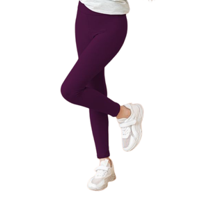 Leggings para Niñas, de Algodón, Tejidos, Transpirables, de Secado Rápido, Ecológicos, Suaves y Elásticos, Venta al Por Mayor - Product Image 3
