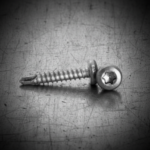 Vis autoperceuse à tête cylindrique PDC Modèle 7.1 en acier inoxydable (304/316/410) à filetage métrique profond et grossier, classe 8, naturelle - Product Image 1