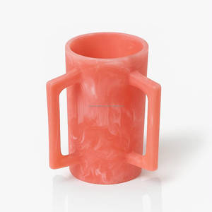 Trending Indian Resin Water Pitcher with Aqua Swirl Pattern Latest Design Resin Jug for Kitchen and Christmas Parties Drinkware - Product Image 4