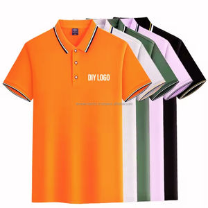 Econex Sports T-shirt polo de haute qualité pour homme Pas Cher Coton Col Décontracté Manches Courtes Tricoté Imprimé Grande Taille Décontracté - Product Image 3