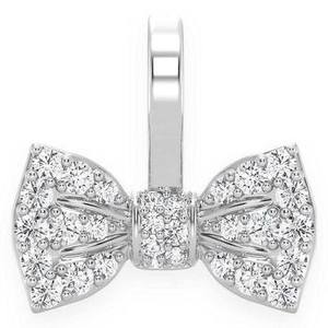 Collar con Colgante de Diamante Natural Chapado en Oro Puro de 10K, Joyería Fina Personalizable para Mujer, Moda Elegante para Fiestas - Product Image 1