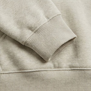 Sweat-shirt à capuche ample en coton pur pour femme, avec logo personnalisé brodé, de haute qualité, vêtements décontractés et sportifs - Product Image 6