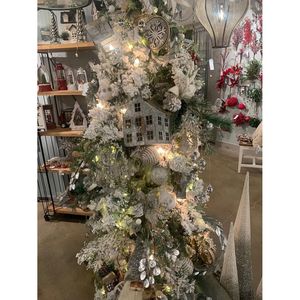 D3.9 Set di ornamenti palla di natale 12 palline appese Decorative in plastica per albero festa decorazioni festa festa festa festa - Product Image 4