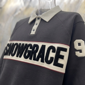 Snowgrace Unisex Full Sleeve Jersey Shirt Embroidered Logo Regular Fit All Seasons Adult Apparel - Product Image 6