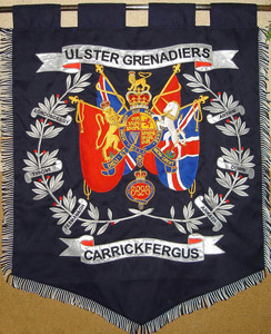 Drapeau de fanfare brodé sur mesure en gros, bannière de défilé, drapeaux suspendus - Product Image 1