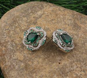 Pendientes de Plata de Ley 925 con Lazo, Bañados en Plata, con Cuentas de Lazo Delicadas, Brillantes, con Circonitas Cúbicas, Lujosos, Románticos, Estilo Coquette, para Boda - Product Image 5