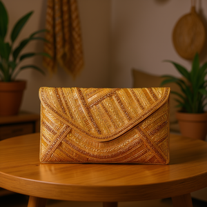 Sac à main indien artisanal de luxe coloré, perles de verre, poignée baguette, durable, tendance, décontracté, accessoire de mode - Product Image 3