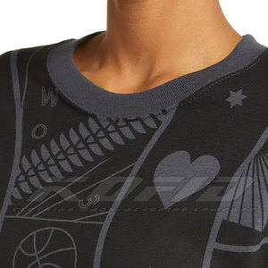 T-shirt classique pour femme, sublimation, léger, respirant, pour l'exercice et le fitness, fabrication de vêtements graphiques personnalisés - Product Image 6