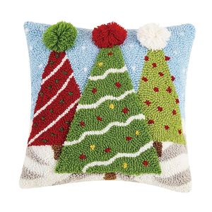 Square Beaded Coral Shell Embroidered Pillow Cover Handcrafted Cotton Decorative <b>Throw</b> Cushion Case <b>For</b> Sofa <b>Bed</b> Home Decor - Product Image 6