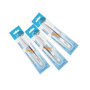 Pinzas Manuales Satinsky para Trasplante Capilar, Pinzas Quirúrgicas Rectas para Extracción de Folículos Pilosos Finos, Puntas de 0.15mm, Alta Calidad, Certificación CE - Product Image 4