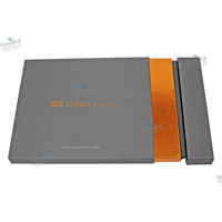 Brochure vidéo numérique de 7 pouces fabriquée sur mesure, impression de brochures sur papier et carton offset enduits imperméables