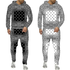 Conjunto Deportivo para Hombre/Mujer con Estampado Gráfico en Múltiples Colores, Sudadera con Capucha/Pantalones/Conjunto, Ropa Deportiva Urbana para Parejas, Estilo Hip Hop - Product Image 3