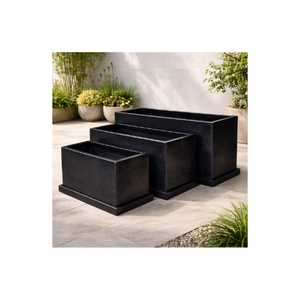 Macetas de Fibra de Vidrio Ecológicas, Ligeras y Duraderas, de Forma Rectangular, para Interiores y Exteriores, Precio de Fábrica - Product Image 1