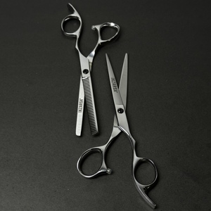 Professional Salon Hair Cutting Thinning <b>Scissors</b> Set Top Selling Beauty Barber Stainless Steel Made Sharp Blade Tip <b>Scissors</b> - Product Image 5