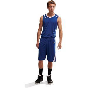 Shorts de basket-ball personnalisés pour hommes, taille XL, coupe athlétique, jersey en polyester imprimé - Product Image 3