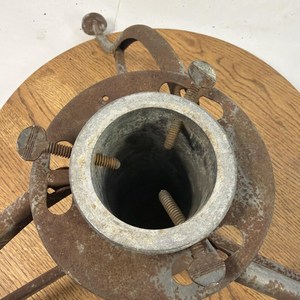 Durable Iron Christmas <b>Tree</b> Stand <b>with</b> Water Tank Stable Holiday <b>Tree</b> Holder - Product Image 3