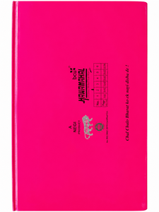 Hawamahal Leminated Hard Bound Ruled Register 18x30cm | 60 GSM Paper | Strong Binding <b>Notebook</b> for School Office & Daily Writing - Product Image 3