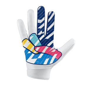 New Arrival Custom Logo and Printed Design American Football <b>Gloves</b> Breathable Heavy Duty OEM Design American Football <b>Gloves</b> - Product Image 3