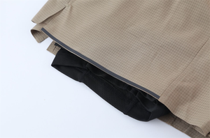 Pantalones Cortos Deportivos de Poliéster para Hombre, Pantalones Cortos de Verano con Cintura Elástica, Holgados, Sólidos, hasta la Rodilla - Product Image 3