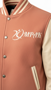 Manches en cuir universitaires modernes, lettres en chenille, style streetwear viral, style américain professionnel - Product Image 5