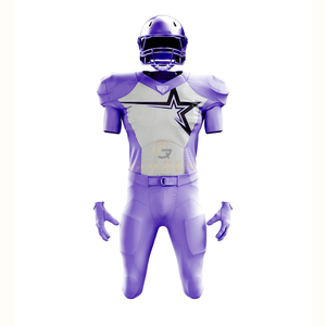 Uniforme de Fútbol Americano Personalizado de Alta Calidad, Hecho a Medida, con la Mejor Tela de Poliéster, Uniforme de Fútbol Americano para Hombre - Product Image 2