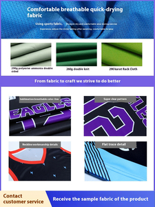 Ensemble d'uniformes de football américain flexibles, personnalisables avec le nom du joueur, vêtements de football pour les tournois et les entraînements - Product Image 4