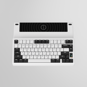 Beyaz Siyah Tuş Başına Destekli Hot Swap PCB Kablosuz CNC Alüminyum %75 Düşük Profil %75 Mekanik Klavye - Product Image 5