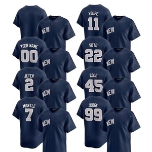 Maillot de baseball pour homme à manches courtes gris avec nom d'équipe sérigraphié respirant 100% polyester coupe classique toutes saisons - Product Image 4