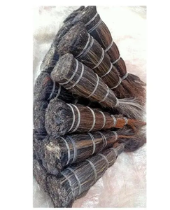 Pelo de Cola de Búfalo, Fibra Natural para la Fabricación de Cepillos, Pelucas, Atado de Moscas, Pelo para Muñecas, Taxidermia, Decoración, Manualidades - Product Image 1
