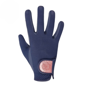 Bana Brother Soft Embossed Synthetic <b>Grip</b> Horse Riding <b>Gloves</b> All Season Unisex Equestrian <b>Gloves</b> <b>with</b> Adjustable Strap - Product Image 2