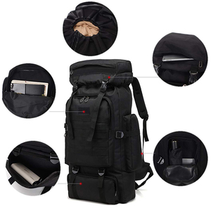 Sac de sport imperméable de haute qualité 50-70L, couleurs personnalisées, prix d'usine, ventes chaudes, sac de sport imprimé personnalisé pour la vente en ligne - Product Image 5