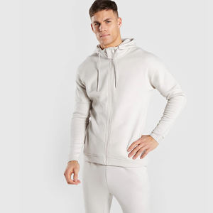 เสื้อฮู้ดผู้ชายทรงเข้ารูป ผ้าฟลีซ ราคาส่งจากโรงงาน ผู้ผลิตเสื้อฮู้ดออกกำลังกาย ผู้ผลิตเสื้อฮู้ดลำลองสำหรับผู้ชาย - Product Image 4